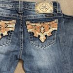 Miss Me  Bootcut Jeans Applique Western Flap Pockets 29 Photo 5