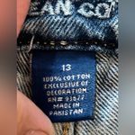 Arizona Jeans Arizona Jean Co. Floral Denim Shorts size 13 highest rise Photo 9