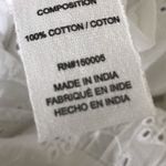 Anthropologie dRa Los Angeles White Eyelet Ruffle Dress Photo 14