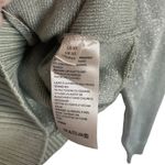 Free People NWOT Starry Night Shimmer Sweater in Mint Green Size XS Photo 7