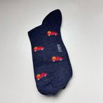J.Crew   Fall Theme Multi-color Truck and Pumpkin Trouser Socks Photo 3