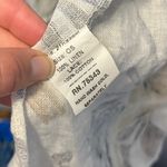 Francesca Bettini Linen Tropical Floral Print Open Front Kimono Cardigan OS Photo 4