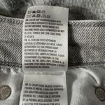 American Eagle SZ 4 ‘90s Straight Jeans Distresed Rip Mid-Rise Zip-Fly Gray Wash Photo 11