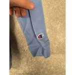 Champion  UNC Tar Heels Women's S Sweatshirt Crewneck Blue Carolina Spellout Photo 4