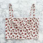 Danielle Bernstein  Floral Cropped Tank Top Photo 9