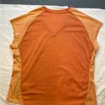 Eddie Bauer  Womens exercise top, short sleave, orange, peach, v‎ neck, XXL Photo 1