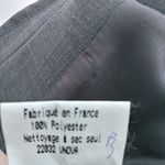 Vertigo Paris  Gray Blazer Suit Jacket Belted Career Office Preppy Size M Photo 8