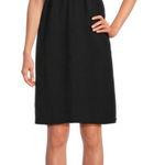 Nation Ltd Harmony Dress Smocked Mini Sleeveless Pima Cotton Black Size Medium Photo 0