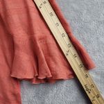 Anthropologie  Dolan Left Coast Tandy Ruffle Top Coral Size XS Photo 8