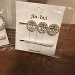 Fancy rhinestones hair pins Silver Photo 1