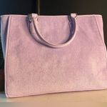 Juicy Couture Lavender Beach Tote Bag Terry Cloth NWT Photo 1
