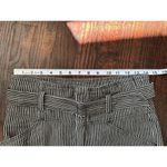 Rebecca Taylor La Vie  Striped Straight Jeans in Black Size 27 Photo 6