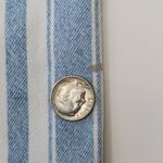 Wrangler Vintage 80s Striped Denim Shorts Photo 7