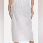 VELVET Graham & Spencer Skirt Size XS NWT White Cotton Leena Preppy Midi Coastal Photo 1