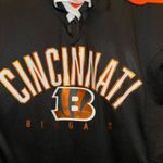 Fabletics Cincinnati Bengals Fanatics Branded Women's Team Draft Me Lace-Up Raglan T-Shirt Photo 3