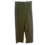 Anthropologie Maeve The Colette Full Length Wide Leg Green Pants 27 Photo 1