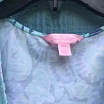 Lilly Pulitzer Women XXS Paulina Printed Jumpsuit Indigo Sunset Swim Photo 4