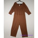 Eloquii New!  *flawed* Flowy Comfy Long Sleeve‎ Jumpsuit, size 18/20 Photo 3