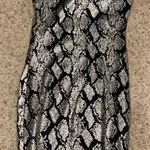 Windsor Glitter Snake Skin Cocktail Dress Photo 3