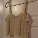 Lulus Rhinestone Chainmail Crop Top Photo 0