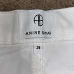 ANINE BING Sonya Straight Leg Jean Off White 29 Photo 13
