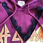 Def Leppard  Hoodie Sweatshirt EUC Lace Small Photo 2