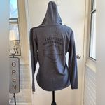 Harley Davidson Women’s Embellished Script Clutch Pullover Hoodie‎ medium Gray Photo 5