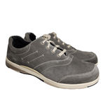 Drew  Columbia Grey Suede Comfort Sneaker Wide Width WW 13 Photo 9