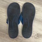 Easy Spirit Blue Denim Adjustable Strap Women's Flip Flop Thong Sandals Size 9 Photo 15