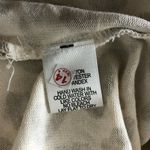 Gibson  Womens Top Tunic Cowl Neck Oversized Long Sleeved Leopard Print Ivory M Photo 4