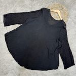 Greater Good Womens Midnight Butterfly Long Sleeve Tunic Top Goth in Black 3X/4X Size undefined Photo 8