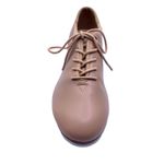Unisex Caramel Oxford Tap Shoes 5.5 Dance Lace Up Terrie So Danca Vegan Leather Tan Photo 2