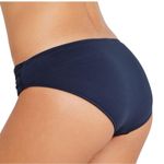 Seafolly  Navy Blue Goddess Twist Band Bikini Swim Bottom size 8 Photo 1
