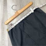 Princess Polly Skirt linen maxi drawstring mercer womens Black size 8 minimalist Photo 3