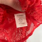 Skies Are Blue  Coral Lace Lined 1/2 Sleeve Peplum Top Size XS Photo 3