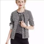 CAbi  #5099 Cliffside Jacket Asymmetrical Zipper Cotton Spandex Size Medium‎ Photo 1
