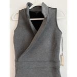 Ontwelfth Women Gray Black Jersey Short Sleeve Mini Dress Size Small Stretch NEW Photo 6
