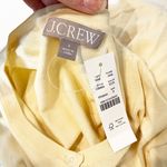 J.Crew Long Sleeve Crewneck Cardigan in Premium Ultrafine Cotton Butter Yellow Photo 1