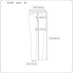 DL1961 Womens Jeans Size 26 Emma Power Leggings Barbwire Distressed Low Rise Y2K Photo 13