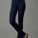 Pilcro  Anthropologie Dark Wash Glasgow Jeans Stretchy Mid Rise Women's size 27 Photo 0