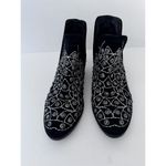Bala Di Gala Black Leather Studded Booties Boots Women’s Size 7 Mexico Punk Photo 2