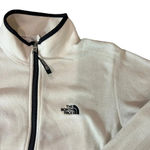 The North Face Women's White Full Zip Long Sleeve Fleece Jacket Size Medium Photo 1