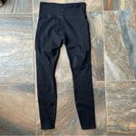 Athleta High Rise Copper Zipper Chaturanga Tight Women's Size Small Black Photo 5