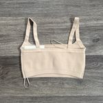 ALC Frank A.L.C. Light Tan Cropped Knit Top XS Photo 3