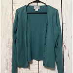 Pendleton  Women's Sweater Cotton V Neck Button Up Cardigan Blue Size Medium Photo 0