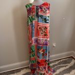 Tolani Collection Siana Patchwork Flounce Hem Dress Photo 2