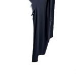 Susana Monaco Navy V Neck Long Sleeve Belted Wide Leg Knit Jumpsuit Small New Photo 4