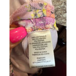 Women's love, fire Pink Floral Crop Top 1X Photo 6