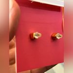 Kate Spade NWT earrings-adorable owls w/pearl like enamel stones for body of owl Photo 2