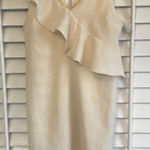 The Impeccable Pig The‎  Ivory Ruffle Dress Size XS Photo 0